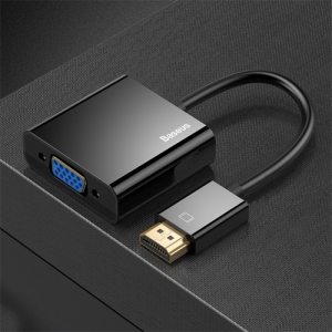 電材堂 【販売終了】VGA変換ハブアダプター HDMI4K用 VGA+Micro+DC3.5 ブラック VGA変換ハブアダプター HDMI4K用 VGA+Micro+DC3.5 ブラック DCAHUB-AH01 画像5