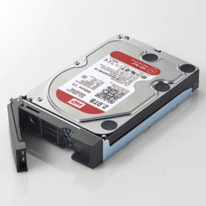 ELECOM WD Red搭載スペアドライブ NSB-7A・5A 1Uモデル用 2TB WD Red搭載スペアドライブ NSB-7A・5A 1Uモデル用 2TB NSB-SD2TU