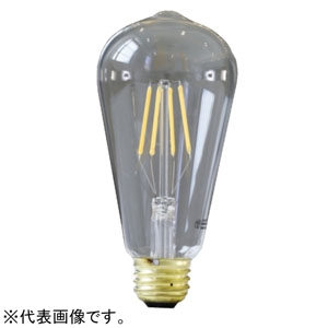 エムアンドエイ LED電球 フィラメント電球タイプ 8W 800lm 電球色 E26口金 LED電球 フィラメント電球タイプ 8W 800lm 電球色 E26口金 PY640143-08C