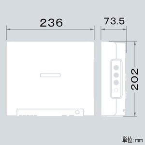 オーニット 室内用オゾン脱臭機 《エアフィーノ》 12〜60畳用 据置・壁掛対応 6W 10〜50mg/h 5段階切替 コード長3m ジェットブラック 室内用オゾン脱臭機 《エアフィーノ》 12〜60畳用 据置・壁掛対応 6W 10〜50mg/h 5段階切替 コード長3m ジェットブラック VS-50SB 画像2