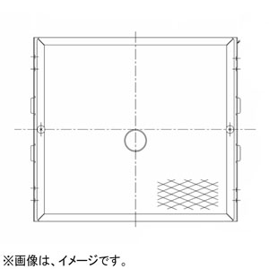 三菱 ウェザーカバー用防鳥網 標準換気扇用 20cm用 取外し用リング付 ステンレス製 P-20CS4