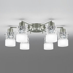 オーデリック　シャンデリア　6灯　照明器具　LED 60w オーデリック シャンデリア 6灯 照明器具 LED 60w