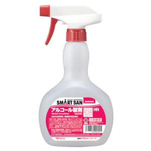 サラヤ 【生産完了品】アルコール製剤 《SMART SAN アルペットHN》 原液使用 スプレータイプ 内容量500ml 40011