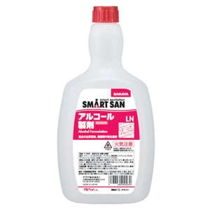 サラヤ 【生産完了品】アルコール製剤 《SMART SAN アルペットLN》 原液使用 内容量1L 40026