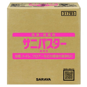 サラヤ 【生産完了品】洗浄・除菌剤 《サニパスター》 業務用 希釈タイプ 内容量20kg 31785