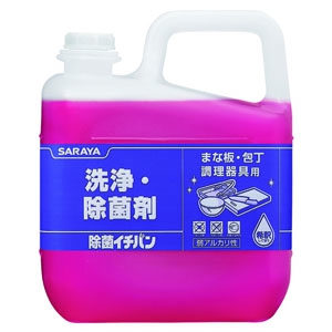 サラヤ 【生産完了品】洗浄・除菌剤 《除菌イチバン》 希釈タイプ 内容量5kg 31786