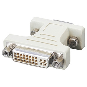 ELECOM DVI-I変換アダプタ DVI-I29ピンメス-D-Sub15ピン(ミニ)オス DVI-I変換アダプタ DVI-I29ピンメス-D-Sub15ピン(ミニ)オス AD-DVFTD15M 画像2