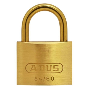 ABUS 【生産完了品】【ケース販売特価 5個セット】真鍮南京錠 84MBシリーズ ブリスターパック 60mm BP-84MB/60