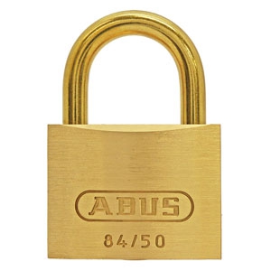 ABUS 【ケース販売特価 5個セット】真鍮南京錠 84MBシリーズ ブリスターパック 50mm BP-84MB/50