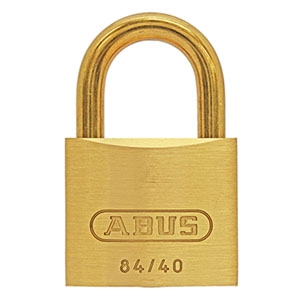 ABUS 【ケース販売特価 5個セット】真鍮南京錠 84MBシリーズ ブリスターパック 40mm BP-84MB/40