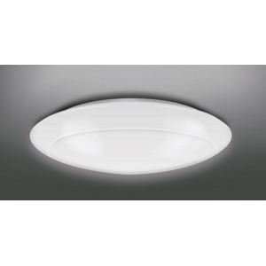 LEDシーリングライト 6畳用 単色・調光タイプ 昼白色 リモコン付 LEDH8000A01W-LD