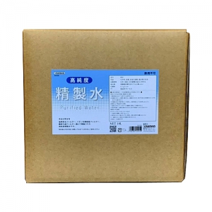 ヤザワ 高純度精製水 純水 精製水 コック付き 内容量18L 高純度精製水 内容量18L SSS18L 画像2
