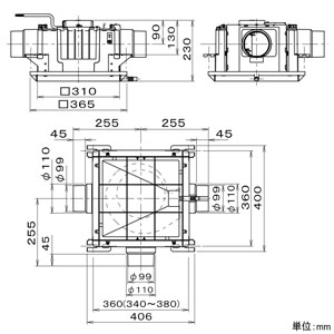 Fy 15kc6a パナソニック 換気ユニット 換気扇 電材堂 公式