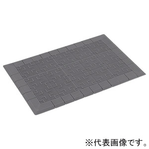 テラモト 【受注生産品】テラロイヤル&reg;マット 900×1500mm 灰 MR-050-052-5