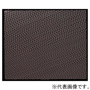 テラモト 【受注生産品】屋外マット 《スーパーダスピット》 900×1200mm 茶 MR-133-044-4