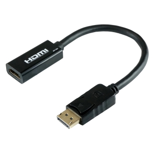 ホーリック Displayport-HDMI変換アダプタ 10cm DPHDF01-174BK