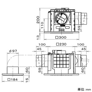 FY-24CTUS8V (パナソニック)｜パナソニック製｜換気扇｜電材堂【公式】