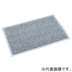 【受注生産品】屋外マット 《ケミタングル®ハード》 600×900mm 灰 MR-139-040-5