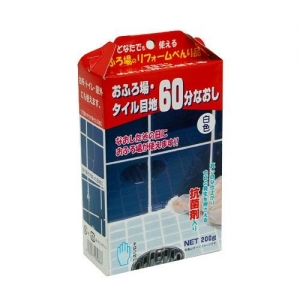 日本ミラコン産業 【限定特価 在庫限り】タイル目地60分なおし 白色 200g MR-006