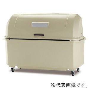 テラモト 【生産完了品】集積保管容器 《ワイドペールFR》 容量1500L キャスター付 DS-259-602-0