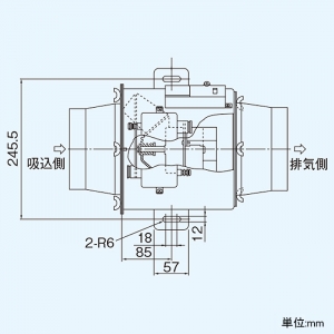 DVC-20TRQ (東芝)｜東芝製｜換気扇｜電材堂【公式】