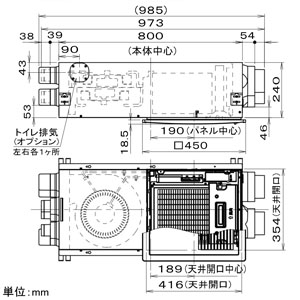 FY-12VBD2SCL (パナソニック)｜換気ユニット｜換気扇｜電材堂【公式】