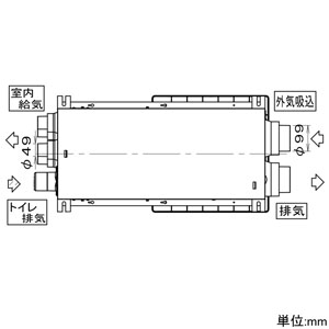 まとめ買い】 Panasonic 熱交換気ユニット FY-80VB1ACL 換気扇 - csa