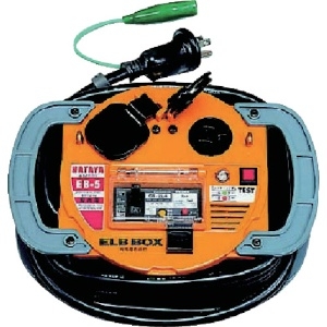 ハタヤ 【生産完了品】ELB付延長コード(過負荷型) 100V 5m EB-5