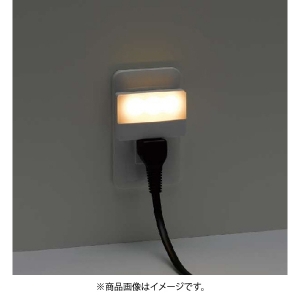 ヤザワ 【在庫限り品】【売り尽くし特価】明暗センサー LEDスリムナイトライトアンバー 【売り尽くし特価】明暗センサー LEDスリムナイトライトアンバー NASN20A 画像4