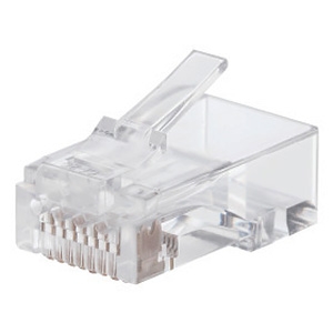 ELECOM RJ45コネクタ CAT6・CAT6A対応 単線・ヨリ線共用 100個入 RJ45コネクタ CAT6・CAT6A対応 単線・ヨリ線共用 100個入 LD-6RJ45T100