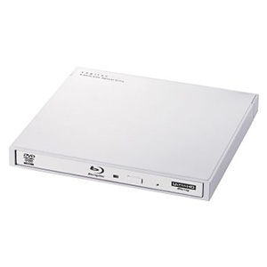 ELECOM ポータブルBlu-rayドライブ USB3.2Gen1・UHDBD対応 Windows用書込ソフト付 ホワイト ポータブルBlu-rayドライブ USB3.2Gen1・UHDBD対応 Windows用書込ソフト付 ホワイト LBD-PWA6U3LWH