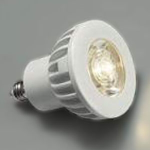 LEDランプ 《DECO-S50C》 調光タイプ φ50ダイクロハロゲン50W形40W形相当 5.7W 配光角30° 電球色(2700K) 口金E11  ホワイト LZA-92768