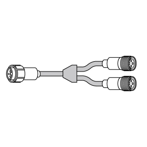 ジェフコム LEDソフトネオン Y型分岐コード PR-E3-Y12