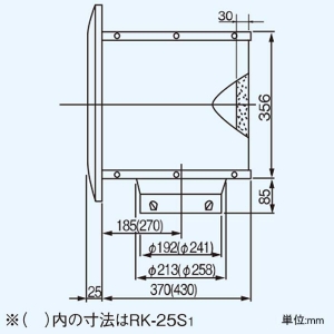 RK-20S1 (東芝)｜インテリア用部材｜換気扇｜電材堂【公式】