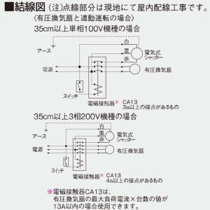 日本キヤリア(東芝) 電気式シャッター 有圧換気扇用 鋼板製 単相100V 25cm用 産業用換気扇別売部品 シャッター数3枚 電気式シャッター 有圧換気扇用 鋼板製 単相100V 25cm用 産業用換気扇別売部品 シャッター数3枚 VP-25-MS2 画像4