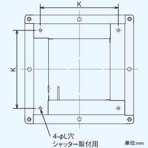 VP-40-UA (東芝)｜有圧換気扇部材｜換気扇｜電材堂【公式】