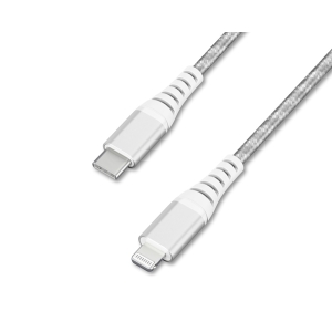 アイリスオーヤマ 高耐久USB-C to Lightningケーブル 1.5m シルバー ICCL-C15-S