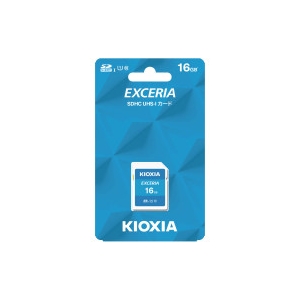 KIOXIA 【在庫限り】SDHCメモリーカード UHS-I 16GB EXCERIA KCB-SD016GA