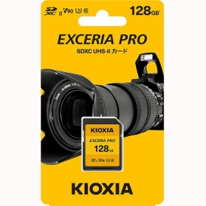 KIOXIA EXCERIA PRO SDXC UHS-II メモリカード 128G EXCERIA PRO SDXC UHS-II メモリカード 128G KSDXU-A128G 画像2