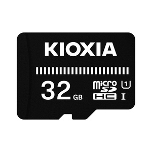 KIOXIA microSDHCメモリカード UHS-I 32GB ベーシックモデル KCA-MC032GS