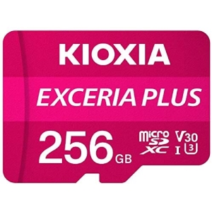 KIOXIA microSDメモリカード 256GB クラス10 UHSスピードクラス3 EXCERIA PLUS KMUH-A256G