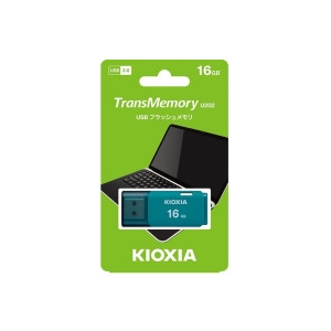 KIOXIA 【生産完了品】USBフラッシュメモリ USB2.0 16GB ライトブルー U202 USBフラッシュメモリ USB2.0 16GB ライトブルー U202 KUC-2A016GL 画像2