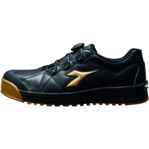 安全作業靴 25.5cm ブラック・ゴールド TA963AG-25.5