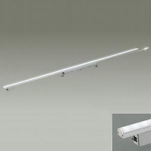 LED一体型間接照明 《Swimgline》 天井・壁・床付兼用 非調光タイプ AC100V専用 24W L1500mm 電球色(2700K)  灯具可動型 LZY-92374LT