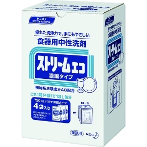 花王プロフェッショナル・サービス 【在庫限り】ストリームエコ 濃縮タイプ 業務用 4個入り 4901301505798