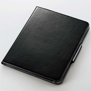 ソフトレザーケース 手帳型 iPad Air10.9インチ(第4世代)用 360度回転スタンド マグネットフラップ ブラック TB-A20M360BK