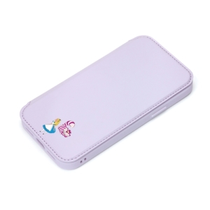 PGA iPhone 13用 ガラスフリップケース [アリス] PG-DGF21K05ALC