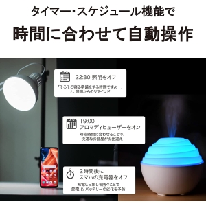 Etife 【生産完了品】スマートプラグ Wi-Fi コンセント タイマー 遠隔操作 音声コントロール Alexa Google Home Siri 対応 スマートプラグ Wi-Fi コンセント タイマー 遠隔操作 音声コントロール Alexa Google Home Siri 対応 ESP-01 画像3