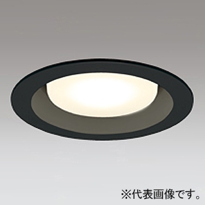 LEDダウンライト 高気密SB形 白熱灯器具60Wクラス LED電球フラット形 口金GX53-1a 電球色〜昼光色  Bluetooth®フルカラー調光・調色 拡散配光 埋込穴φ125 ブラック OD361006RG