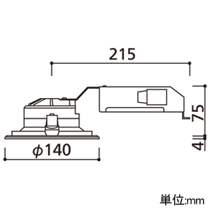 OD361138BCR (オーデリック)｜ダウンライト φ125｜住宅用照明器具